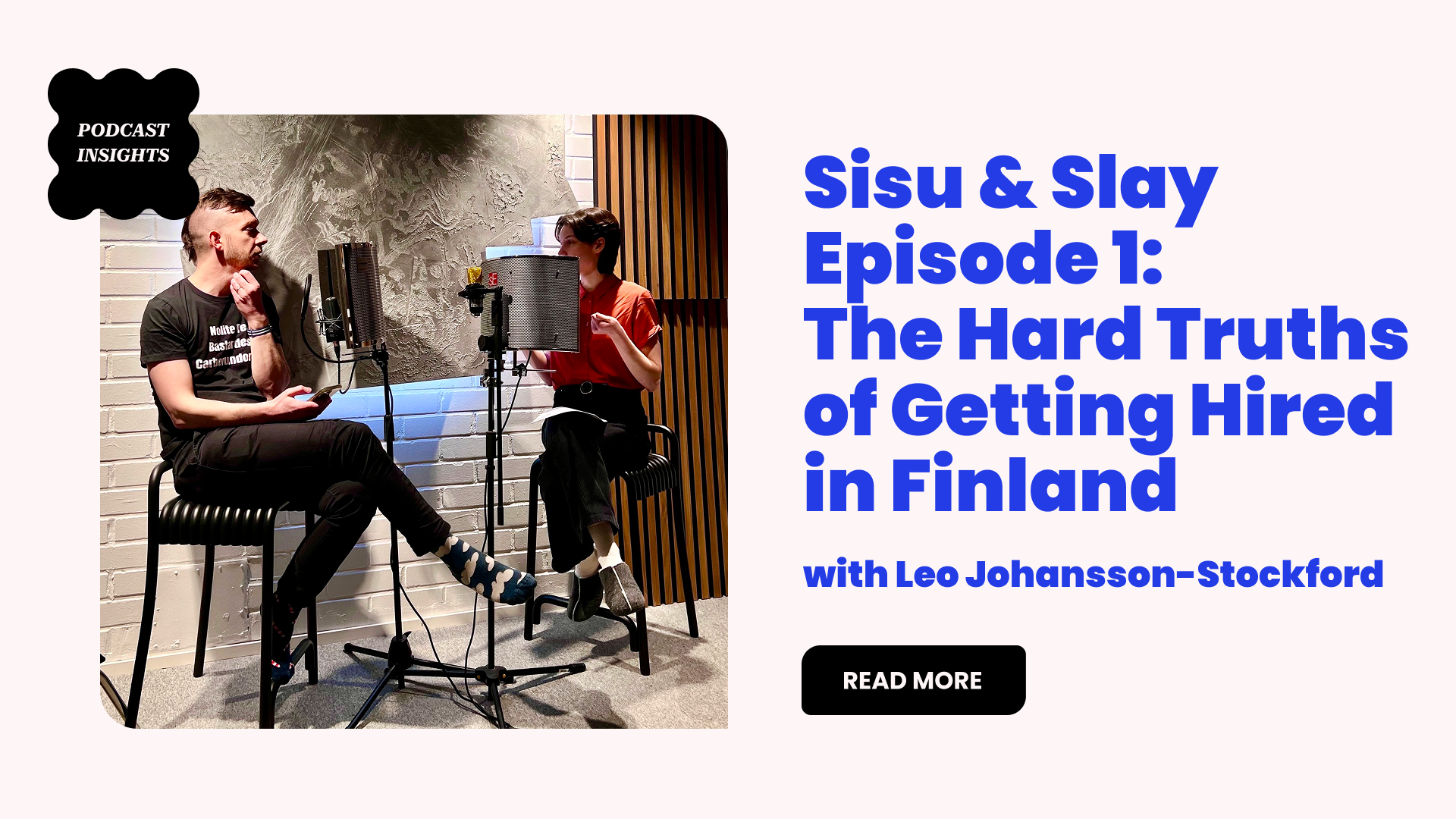 Sisu & Slay by Herizon: The Hard Truths of Getting Hired in Finland with Leo Johansson-Stockford